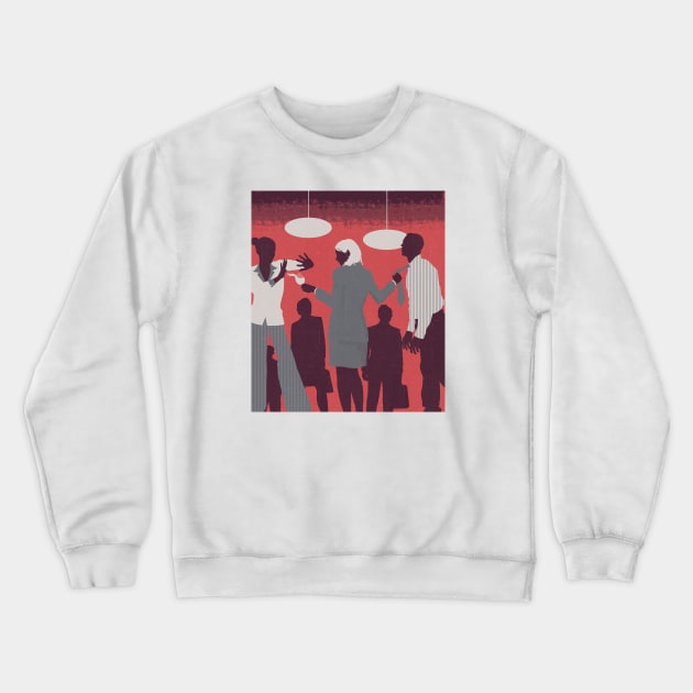 Misbehaving Crewneck Sweatshirt by Neil Webb | Illustrator